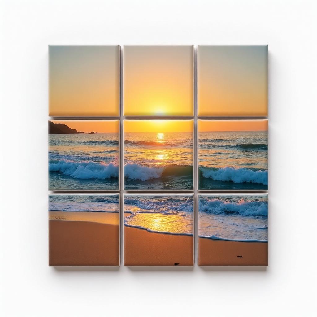 Custom Photo Puzzle Magnet - 2" x 2" Pieces